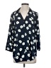 CAbi 100% Polyester Blue 3/4 Sleeve Blouse Size XS - photo 1