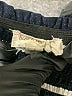 Hem & Thread Stripes Black Blue Jumpsuit Size S - photo 4