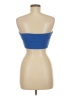 Shein Blue Tube Top Size 4 - photo 2