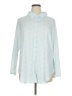 Lularoe Blue Long Sleeve Polo Size XL - photo 1