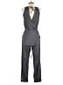 Dex 100% Tencel Solid Gray Jumpsuit Size XS - photo 2