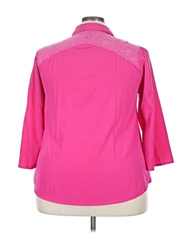 Jennifer Lauren 3/4 Sleeve Blouse (view 2)
