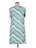 Joe Boxer Chevron-herringbone Teal Casual Dress Size XL - photo 2