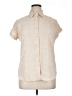 Unbranded Ivory Short Sleeve Blouse Size XL - photo 1