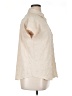 Unbranded Ivory Short Sleeve Blouse Size XL - photo 4