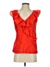Boden Red Orange Sleeveless Blouse Size 2 - photo 1