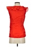 Boden Red Orange Sleeveless Blouse Size 2 - photo 2