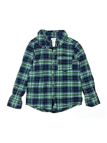 Carter's Long Sleeve Button-Down Shirt (view 1)