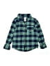 Carter's 100% Cotton Plaid Green Long Sleeve Button-Down Shirt Size 6 - photo 1