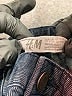 H&M Chevron-herringbone Gray Jeans Size 4 - 5 - photo 3