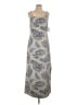 1.State Paisley Gray Blue Casual Dress Size L - photo 1
