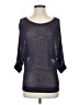 Express Outlet Metallic Blue Pullover Sweater Size S - photo 1