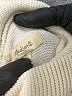Madewell Ivory Brown Pullover Sweater Size S - photo 6