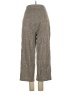Shein 100% Polyester Plaid Brown Casual Pants Size S - photo 2