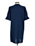 Unbranded 100% Polyester Solid Blue Casual Dress Size S - photo 2