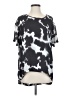 14th & Union Tie-dye Black Short Sleeve Blouse Size XS - photo 1