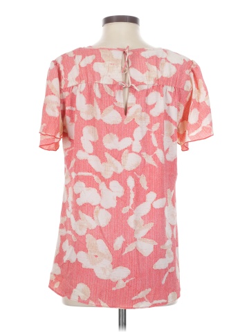 H By Halston Short Sleeve Blouse (view 2)