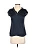 The Limited 100% Polyester Black Short Sleeve Blouse Size XS - photo 1