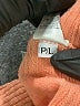 Amadi 100% Cotton Orange Turtleneck Sweater Size L - photo 9