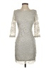 Lulus 100% Polyester Gray Cocktail Dress Size S - photo 1