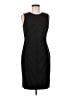 Calvin Klein Chevron-herringbone Black Cocktail Dress Size 6 - photo 1