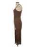 Shein 100% Polyester Brown Casual Dress Size 2 - photo 5