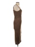 Shein 100% Polyester Brown Casual Dress Size 2 - photo 4