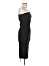 Illa Illa Solid Black Cocktail Dress Size M - photo 4