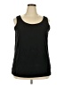 Talbots Outlet Black Tank Top Size 2X - photo 1