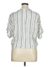 Sim & Sam 100% Rayon Ivory Short Sleeve Henley Size XL - photo 2