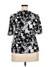 Amana Black Short Sleeve Blouse Size 3X - photo 2