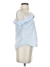 A.L.C. 100% Cotton Blue Sleeveless Blouse Size 2 - photo 4