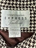 Express Houndstooth Ivory Jacket Size 1 - 2 Petite - photo 6