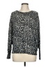 Drew Animal Print Gray Pullover Sweater Size M - photo 1