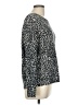Drew Animal Print Gray Pullover Sweater Size M - photo 4