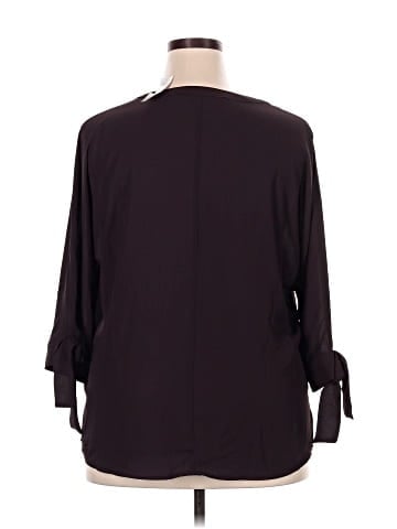 7th Avenue Design Studio New York & Company 3/4 Sleeve Blouse (view 2)