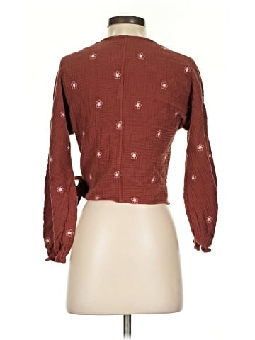 Madewell 3/4 Sleeve Blouse (view 2)