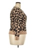 A New Day Animal Print Tan Pullover Sweater Size XXL - photo 4