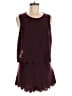 H&M 100% Polyester Burgundy Purple Romper Size 8 - photo 1