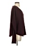 Out From Under Burgundy Long Sleeve Blouse Size S - photo 4