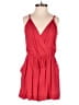 Express Outlet 100% Rayon Solid Red Romper Size XS - photo 1