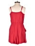 Express Outlet 100% Rayon Solid Red Romper Size XS - photo 2