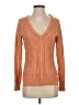 Banana Republic 100% Cotton Orange Pullover Sweater Size XS - photo 1