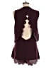 H&M 100% Polyester Burgundy Purple Romper Size 8 - photo 2