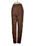 Missguided 100% Polyurethane Brown Casual Pants Size 4 - photo 1