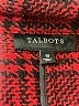 Talbots Plaid Red Wool Coat Size 10 - photo 6