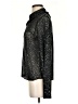 Charles Nolan Metallic Silver Long Sleeve Top Size S - photo 5