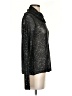Charles Nolan Metallic Silver Long Sleeve Top Size S - photo 4