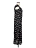 Gap 100% Rayon Floral Black Casual Dress Size XS - photo 4