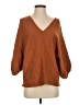 Purejill Brown Pullover Sweater Size S - photo 1